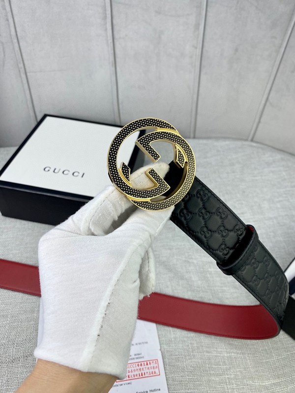 グッチベルト激安角部分ディテール